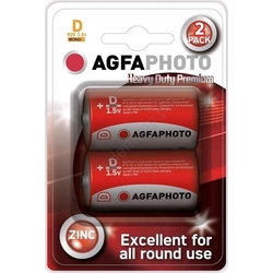 Agfa Heavy Duty D Battery / R20 2 pcs.