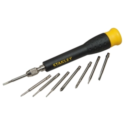 A set of precision screwdrivers with interchangeable blades - 16 pcs.