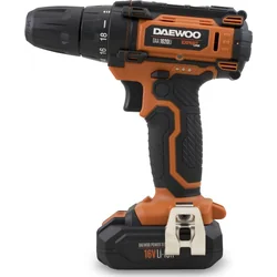 Daewoo DAA drill/driver 1620LI 16 V 2 x battery 1.5 Ah