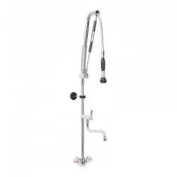 Kitchen mixer with shower - with tap - chrome-plated brass - hose 760 mm MONOLITH 10360010 MO-TA-11