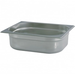 TOMGAST Stainless steel gastro container GN 1/2 325 x 265 mm, depth: 40 mm M-12040