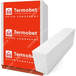 THERMOBET 2,5/500 -150x239x590 aerated concrete aerated concrete block
