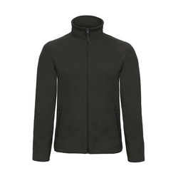 B&C Men's micro fleece jacket Size: XS, Color: black