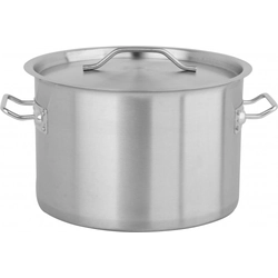 Low pot 30cm 14L + stainless steel cover