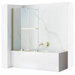 Rea Fabian Bathtub Screen Gold 100