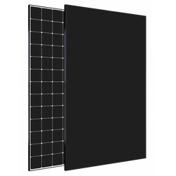 Panel with Sunpower Maxeon microinverter 6 AC, 435W, black frame, efficiency 22%, 25 years warranty