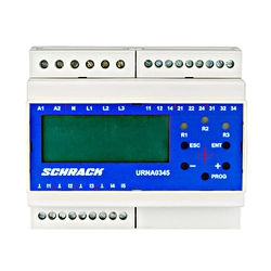 Photovoltaic power plant anti-isolation relay, Schrack URNA0345-B