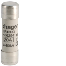 Cylindrical fuse Hager LF420G 14x51 mm AC aM (switchgear protection)