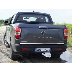 Ssangyong Musso 2018+ CHROME strip on the hatch