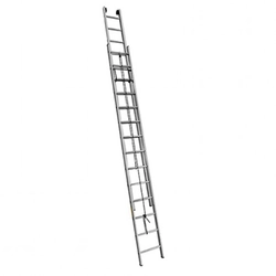 Ladder with rope 4.05 / 6.85m 2x14 steps