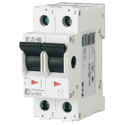 Main (insulating) switch,40A, 2-biegunowy HIS-40/2