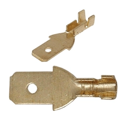 Male connector 4.7mm / /10 pieces