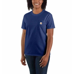 Carhartt WK87 Workwear Pocket Scout Blue T-shirt - XS
