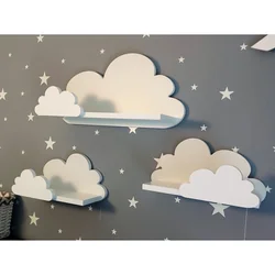 Cloud Shelves Set 3 pcs.FANTASY EXTRA- Prestige, white