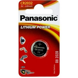 Panasonic Lithium Power Battery CR2032 165mAh 120 pcs.