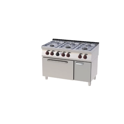 SPBT 70/120 21 G ﻿Gas stove with oven. GN 2/1