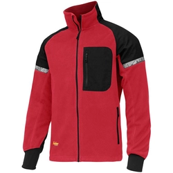 8005 AllroundWork, jachetă fleece rezistentă la vânt (culoare: chili-negru) Snickers Workwear