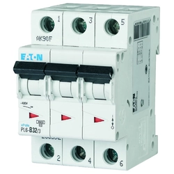 Circuit breaker 6kA PL6-D32/3