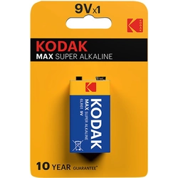 KODAK MAX Alkaline Battery K9V (LR9), blister=1 pcs