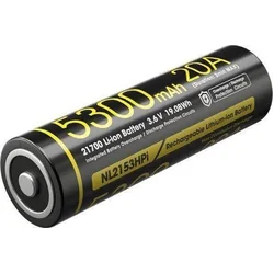 Nitecore BATTERY RECH.LI-ION 3.6V/NL2153HPI(5300MAH) NITECORE