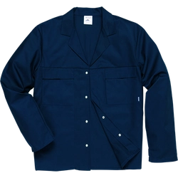 PORTWEST Blouse Mayo Size: L, Color: navy blue