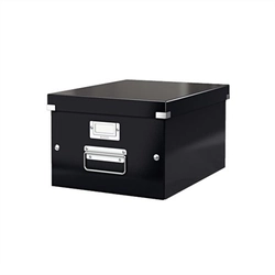 Box, A4 size, LEITZ Click & Store, black