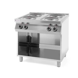 Kitchen Line 4-plate electric cooker on the open base HENDI 226223 226223