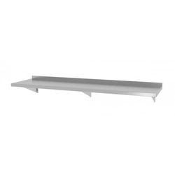 Hanging shelf on consoles, with three consoles 1600 x 300 x 250 mm POLGAST 382163-3 382163-3
