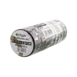 PVC insulation tape 15 / 10m black RETLUX RIT 017 10pcs