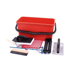 TILE BATH 25L +2 ROLLERS A SET OF TOOLS