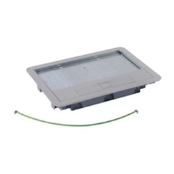 Installation box for underfloor-installation Legrand 088003 Rectangular Stainless steel Grey