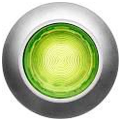 Siemens Button drive 30mm green with backlight without self-return metal (3SU1061-0JA40-0AA0)