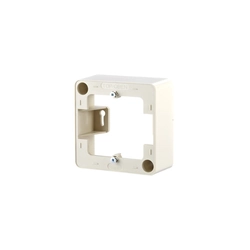 METZ CONNECT surface frame 85 x 85 x 35 mm -1fach, pearl white