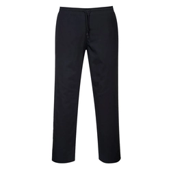 PORTWEST Trousers with drawstring Size: L, Color: black