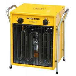 Electric workshop heater - direct heater, portable, 15 kW, voltage 400V - MASTER B15EPB