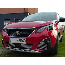 PEUGEOT 3008 II - CHROME GRILL strips, dummy Tuning