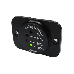 STU Panel meter DV34542 battery indicator 12-24V including panel