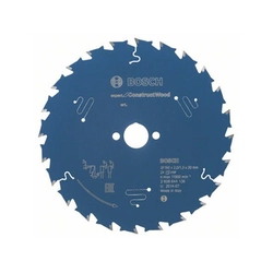 Bosch circular saw blade 160 x 20 mm | number of teeth: 24 db | cutting width: 2 mm