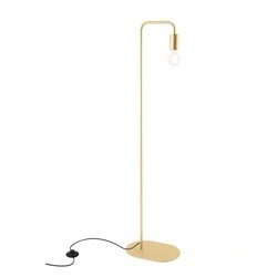 Floor lamp gold FITU FL E27 SLV 1002150
