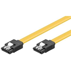 Data cable SATA III 7p father - father yellow 0.5m