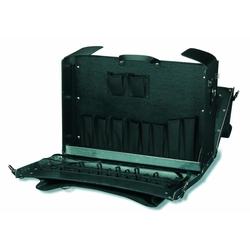 CIMCO 176028 Leather suitcase black 375x500x245 mm