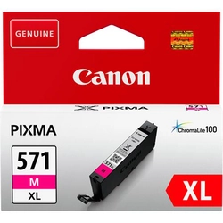 CLI-571MXL Ink cartridge for Pixma MG5750, 6850.7750 printers, CANON, magenta, 11 ml