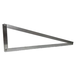 Set square aluminum mounting triangle 15 20 25 35 degrees HORIZONTAL
