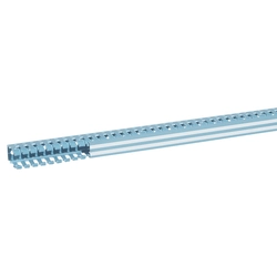 Slotted cable trunking system Legrand 036201 Hole-/slot punching Bottom perforation Blue