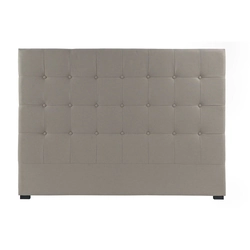 Headboard to the bed DKD Home Decor Beige Polyester Wood MDF