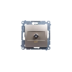 Antenna socket box Kontakt-Simon DASF1.01/44 End socket