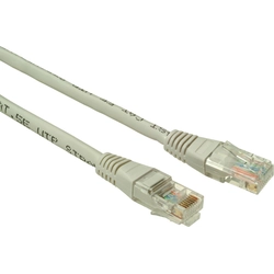 SOLARIX patch cable CAT6 UTP PVC 10m gray non-snag proof