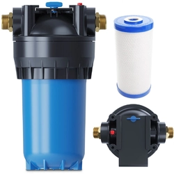 Pre-flow filter for water treatment with active carbon 10 l / min 30,000 l