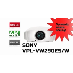 4K SONY VPL-VW290ES / W SXRD projektor bílý Black Friday pro telefon 666 073 847