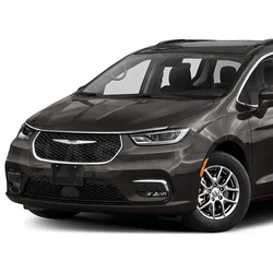 Chrysler Pacifica 2021+ Chrome grill strips, front bumper Tuning